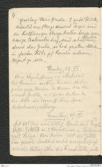 Seite 6, Tagebuch "Willendorf | Grabung 1927" (NHMW-PRAE-BBB-37)